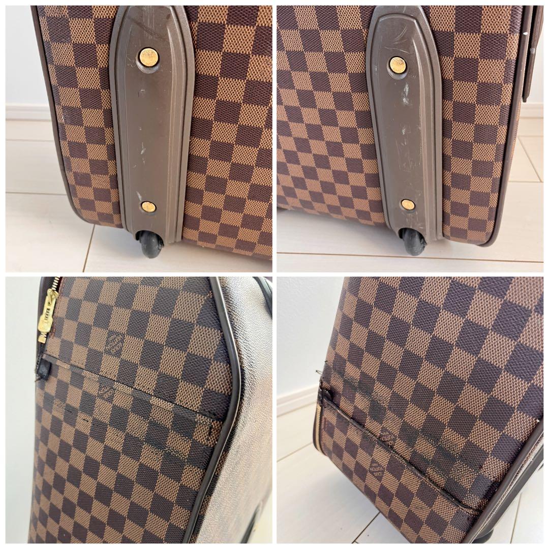 ルイヴィトン ダミエ エベヌ ペガス55 キャリーバッグ スーツケース　旅行