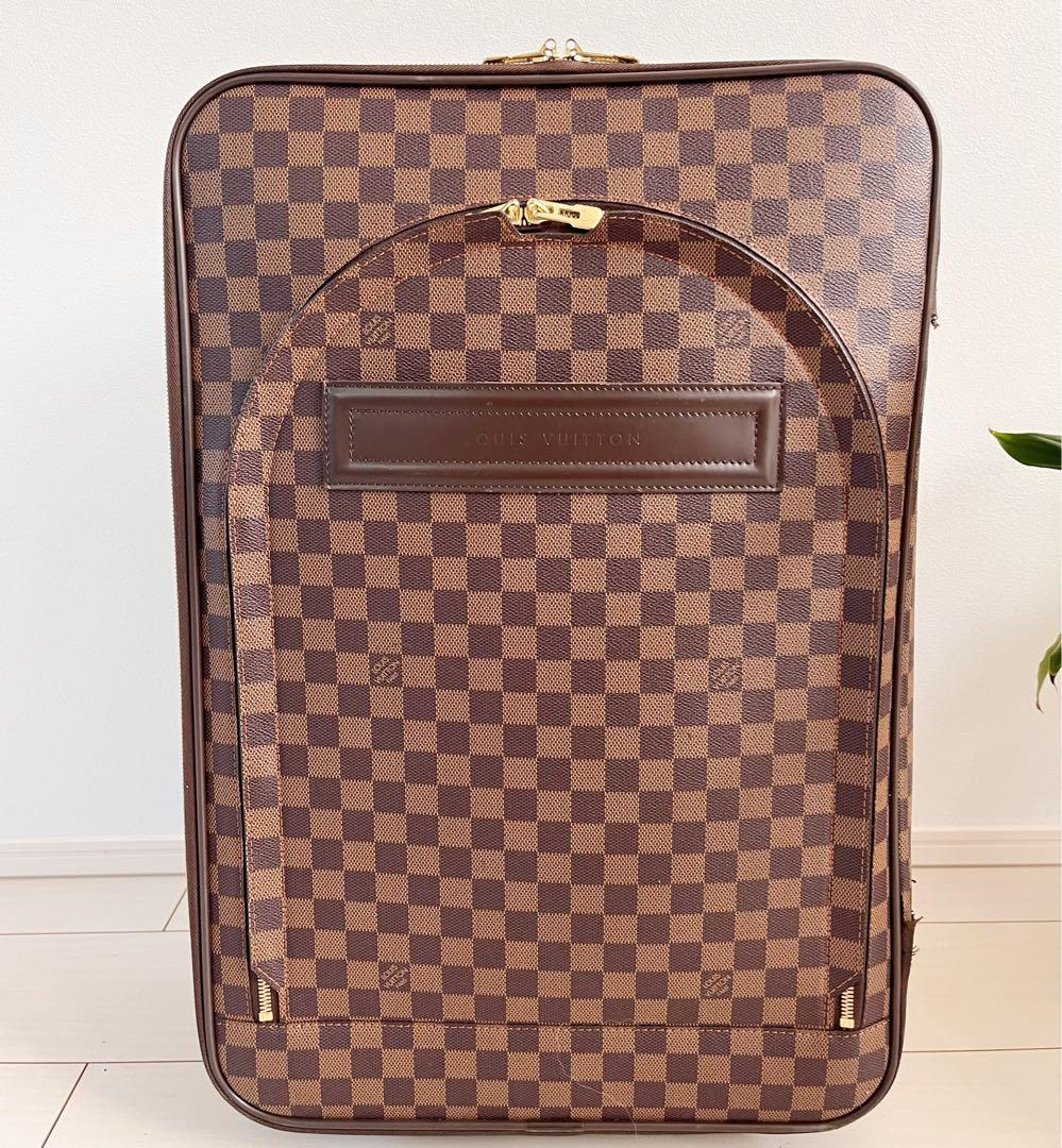 ルイヴィトン ダミエ エベヌ ペガス55 キャリーバッグ スーツケース　旅行
