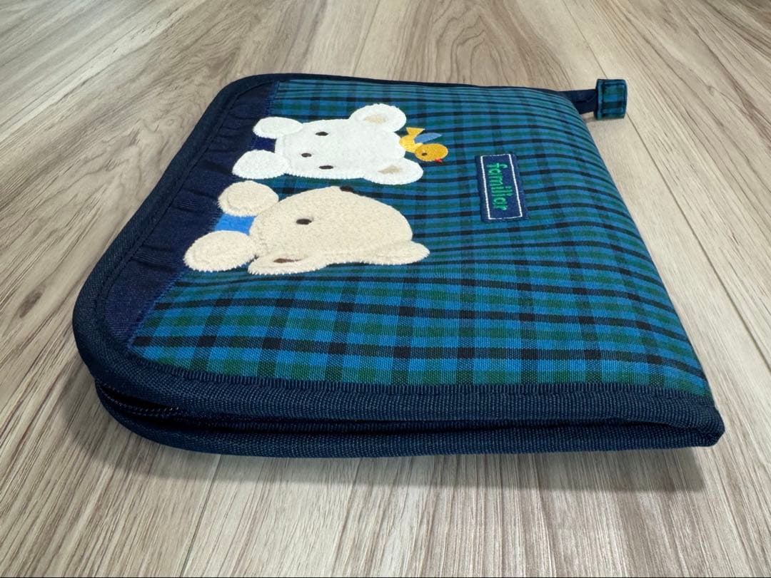 美品　familiar 母子手帳ケース