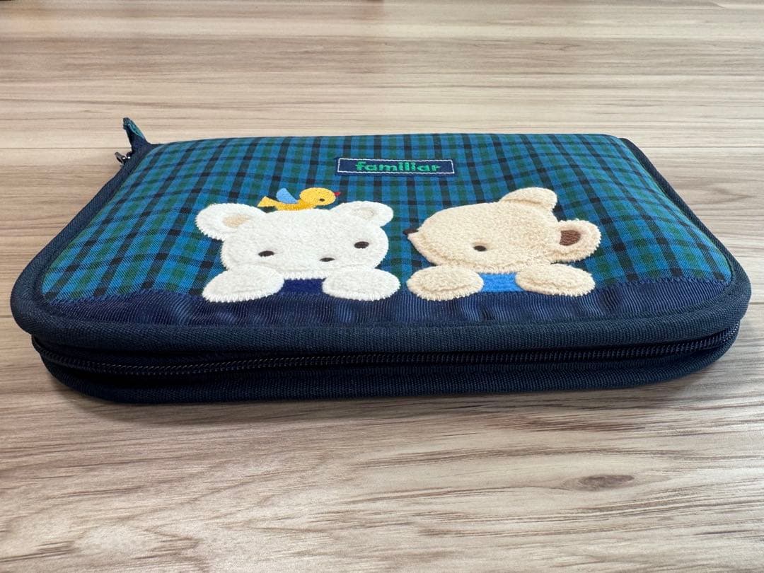 美品　familiar 母子手帳ケース