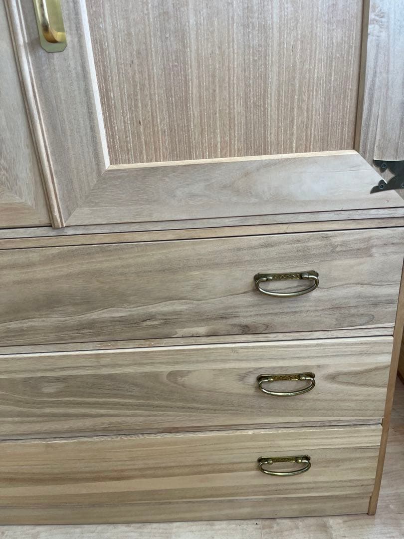 【美品】和箪笥　天然木　桐箪笥　アンティークヴィンテージ　古家具　古民家　古民具