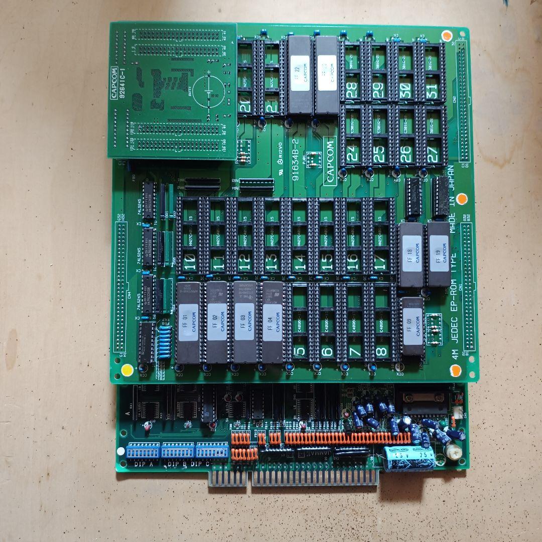 ファイナルファイトカプコン CAPCOM アーケードゲーム基板 動作確認済