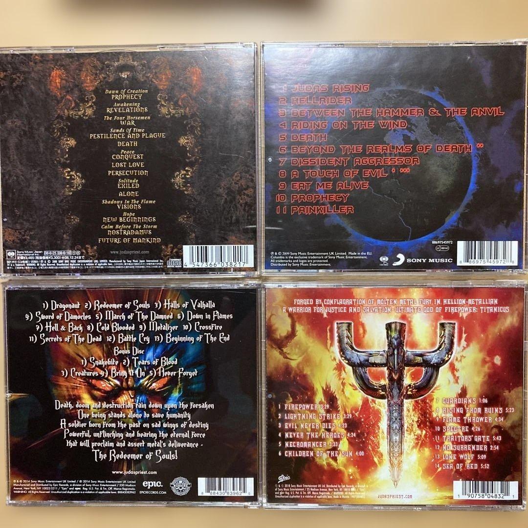 CD ★ジューダス・プリースト 19タイトル ★ハルフォード 1タイトル