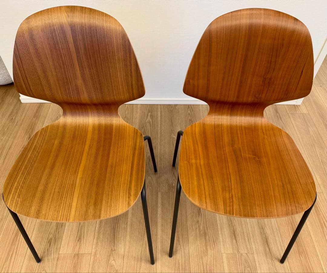 BoConcept ボーコンセプト フローレンスチェア2脚セット スタッキング可