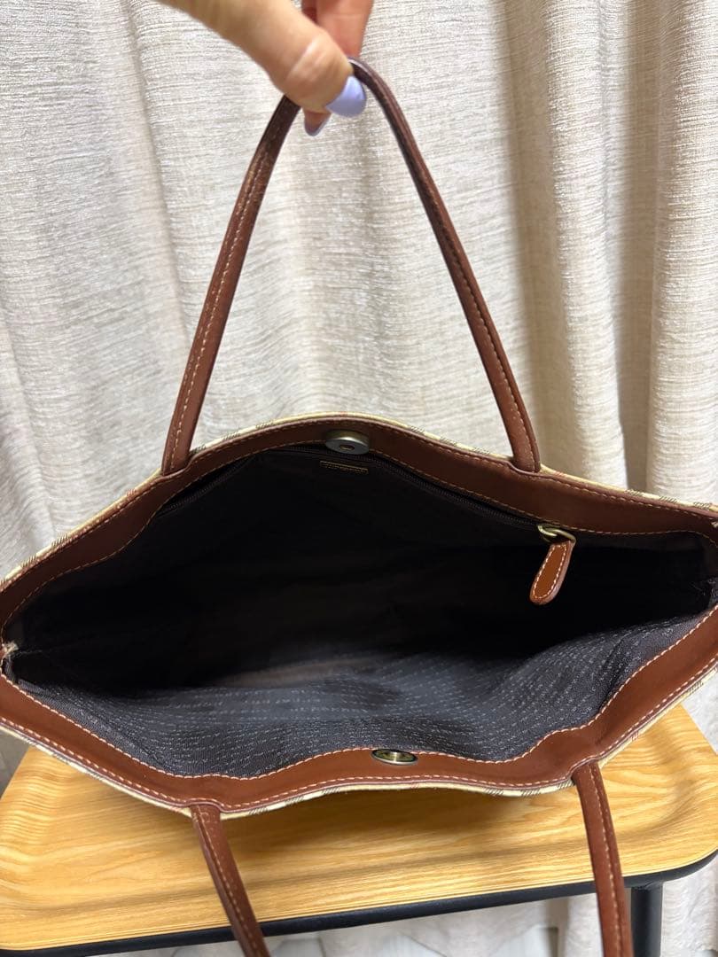 Burberry ⭐︎チェック柄 トートバッグ
