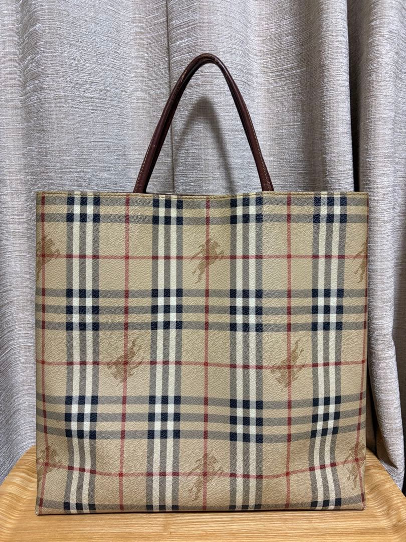 Burberry ⭐︎チェック柄 トートバッグ