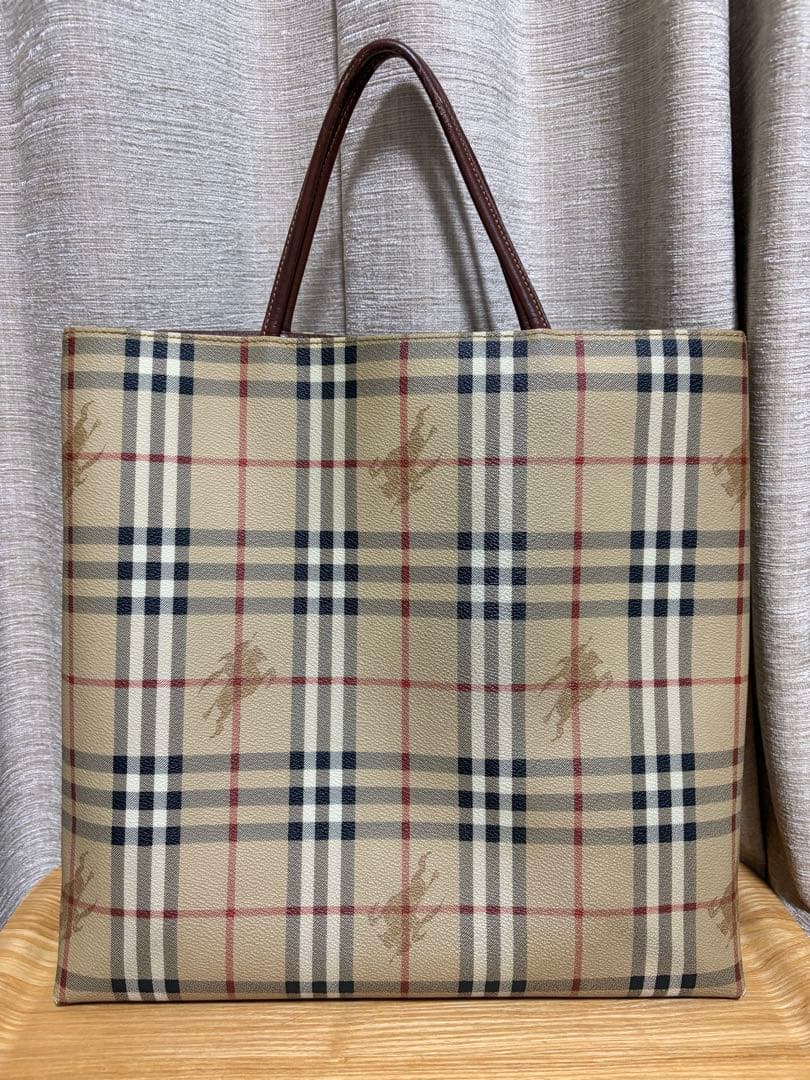 Burberry ⭐︎チェック柄 トートバッグ