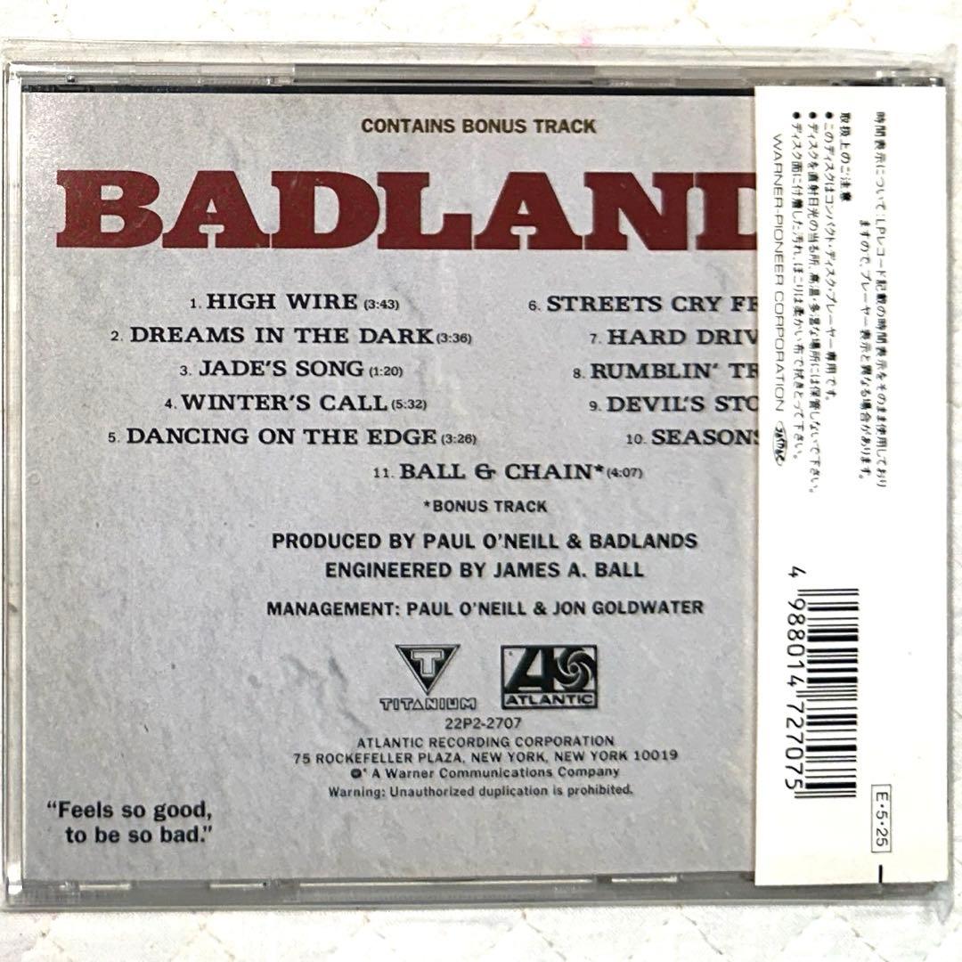 帯付き！国内盤！BADLANDS / バッドランズ / Jake E. Lee