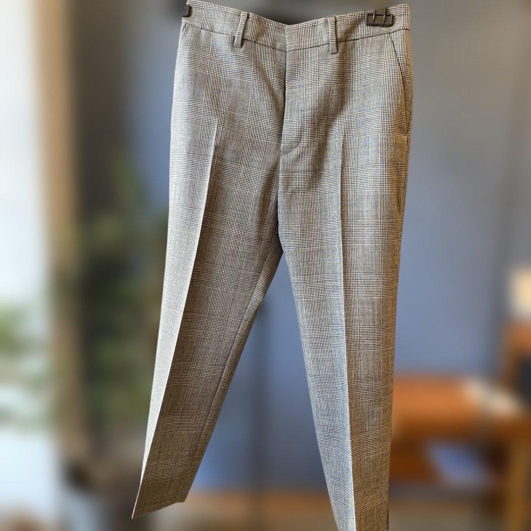 【美品】 期間限定！マーガレットハウエル×フォックスブラザーズ チェックパンツ