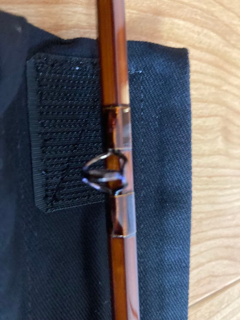 川連ロッド　７７３－Ｓ　2ティップ　アルミケース付新品　渋谷直人　バンブーロッド