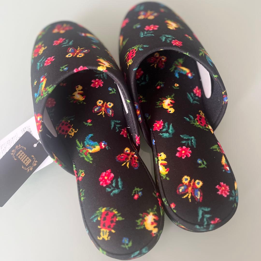 母の日　フェイラー　ハイジ　エプロン　トートバッグ　スリッパ　3点セット　ギフト