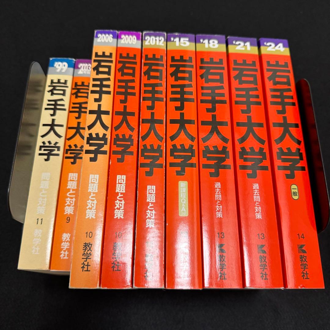 赤本　岩手大学　1996年～2023年 27年分