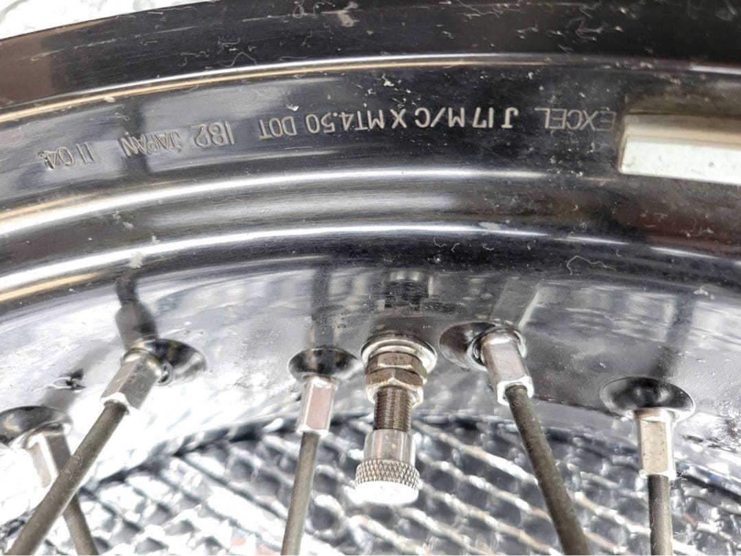 DRZ400SM リアホイール