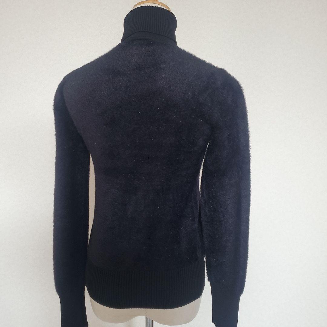 i*✨様 DESCENTE CRYSTAL ラメミックスシャギータートルネックセ