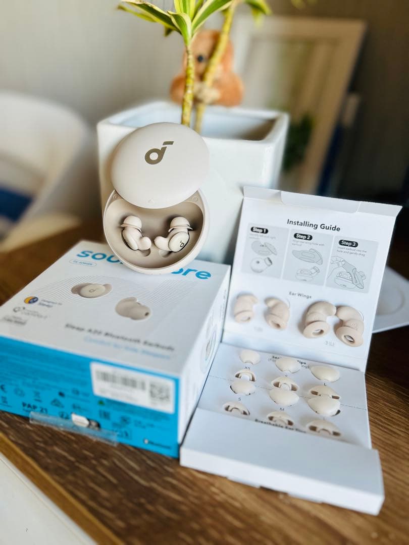 ✨ほぼ新品Soundcore Sleep A20ワイヤレスイヤホン/ネホン睡眠用