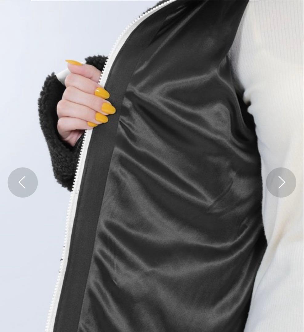 マリークワント　完売品　希少品　定価以下ブラック配色ロゴブルゾン　匿名配送