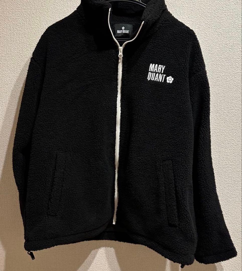 マリークワント　完売品　希少品　定価以下ブラック配色ロゴブルゾン　匿名配送