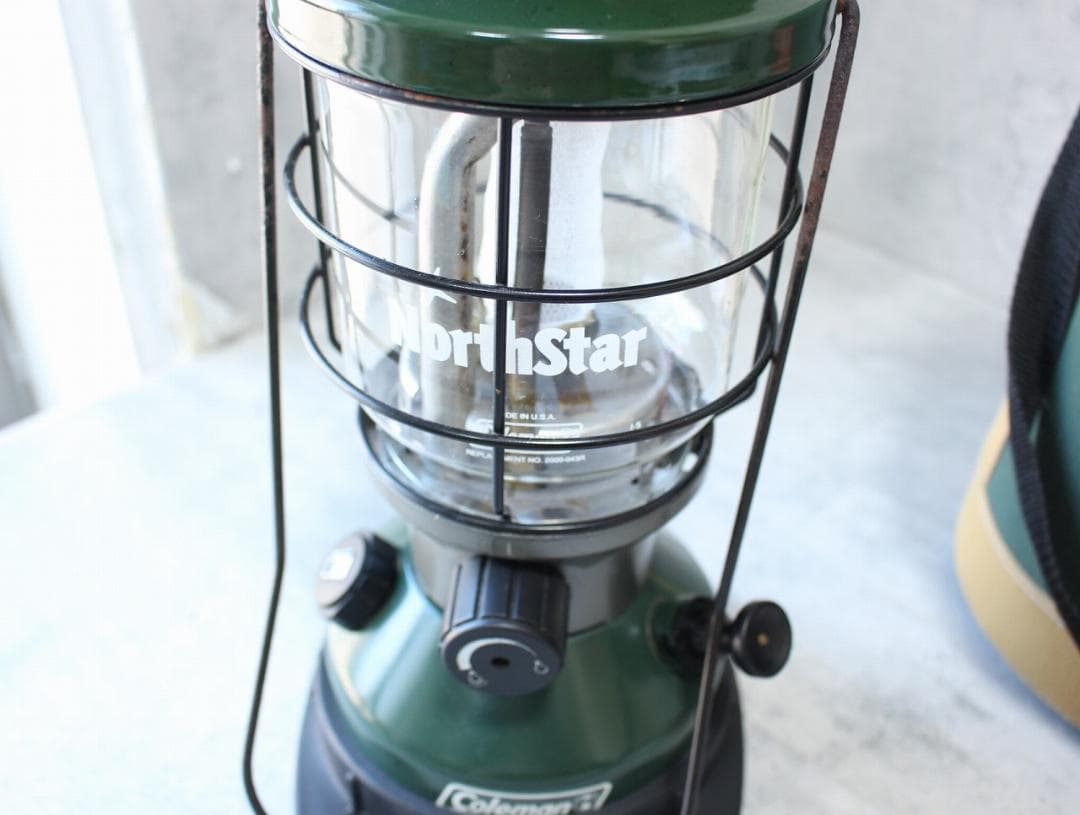 動作良好 コールマン ガソリンランタン ノーススター2000 ケース付き