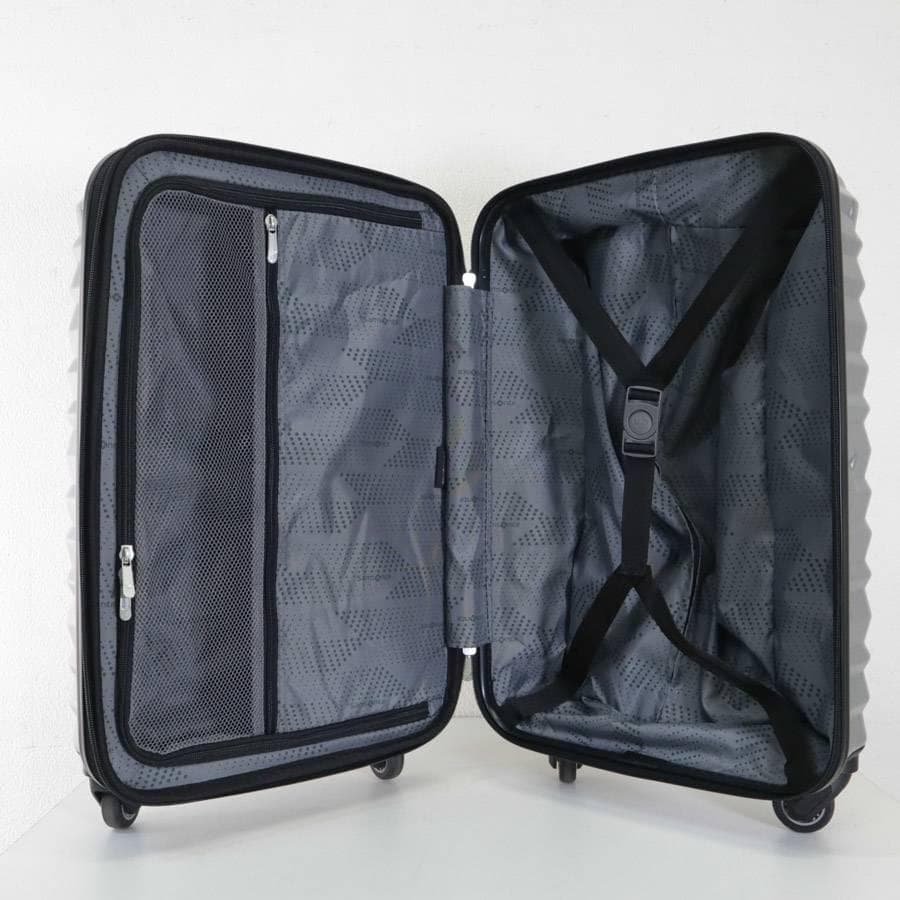 展示品 サムソナイト ジッププラス スーツケース 機内持ち込みサイズ シルバー