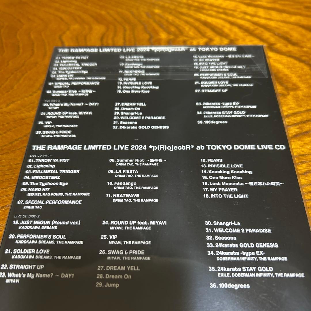 *p(R)ojectRⓇ at TOKYO DOME ランペ LIVE CD付き