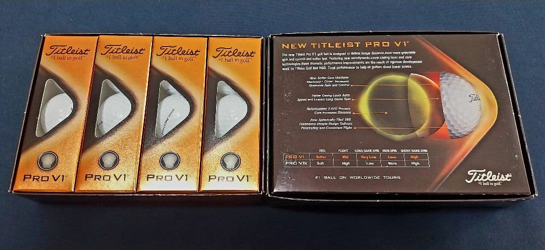 新品未使用 Titleist Pro V1 (2ダース)