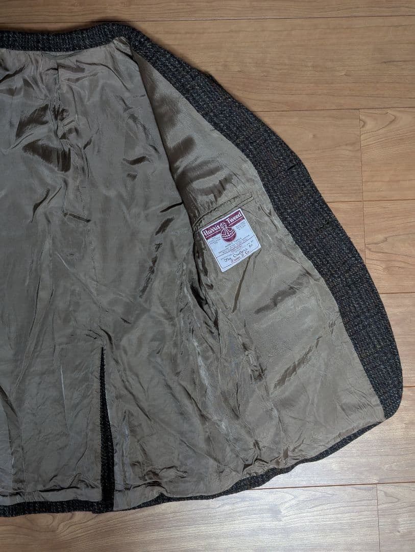 Dunn＆co　ハリスツイード　テーラードジャケット　　70's　60's