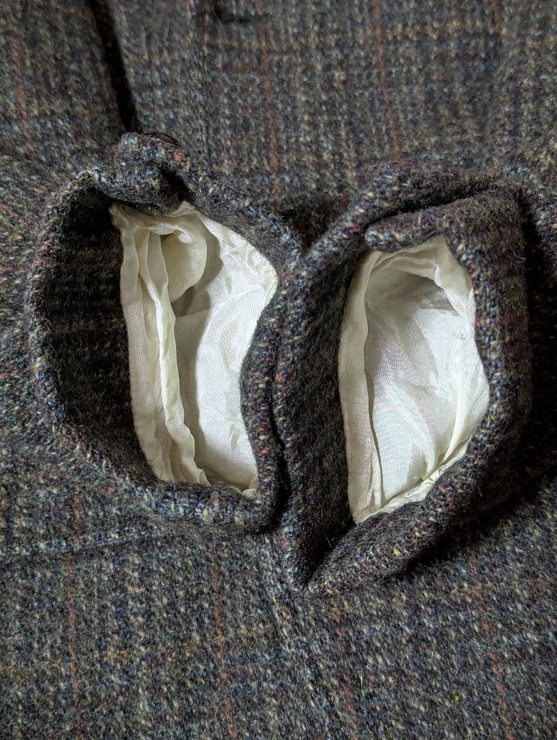 Dunn＆co　ハリスツイード　テーラードジャケット　　70's　60's