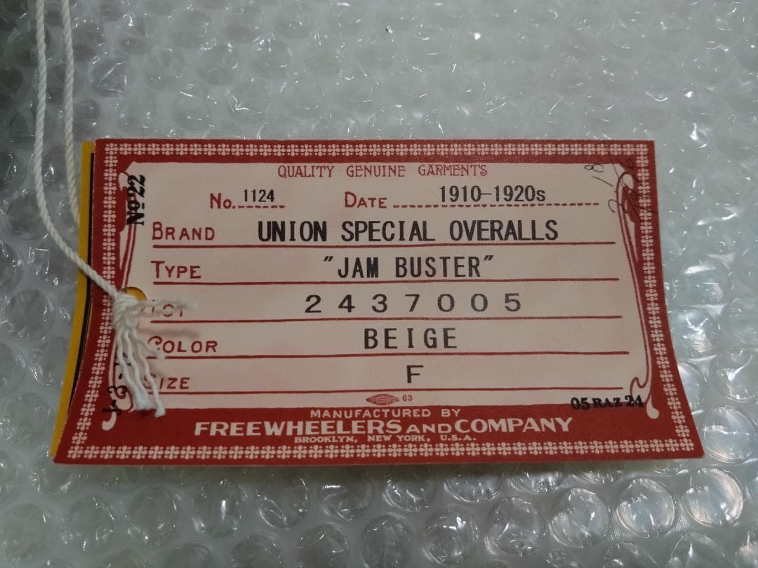 フリーホイーラーズ ジャムバスター ベージュ FREEWHEELERS