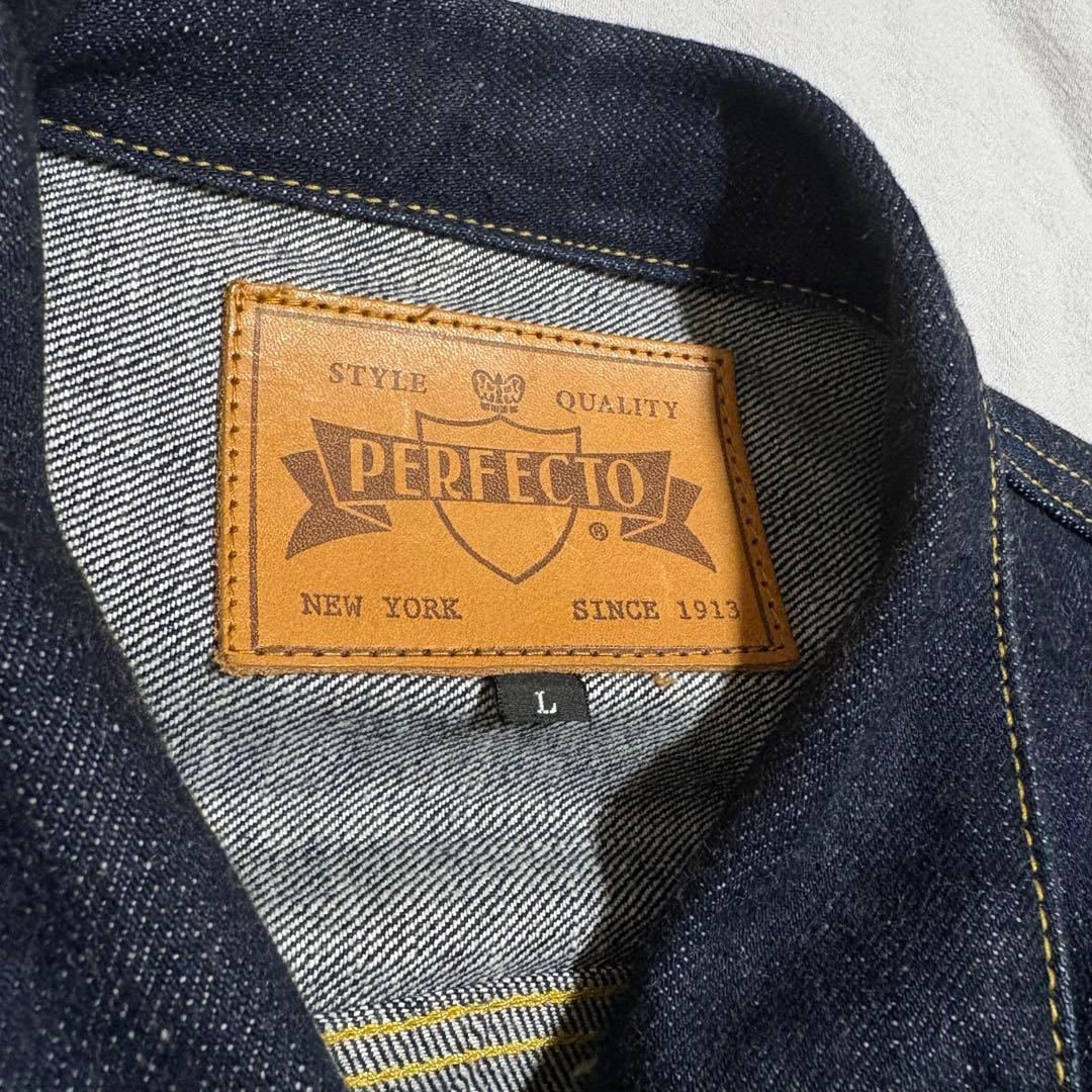 schott ショット セカンド2st デニムジャケット L 濃紺