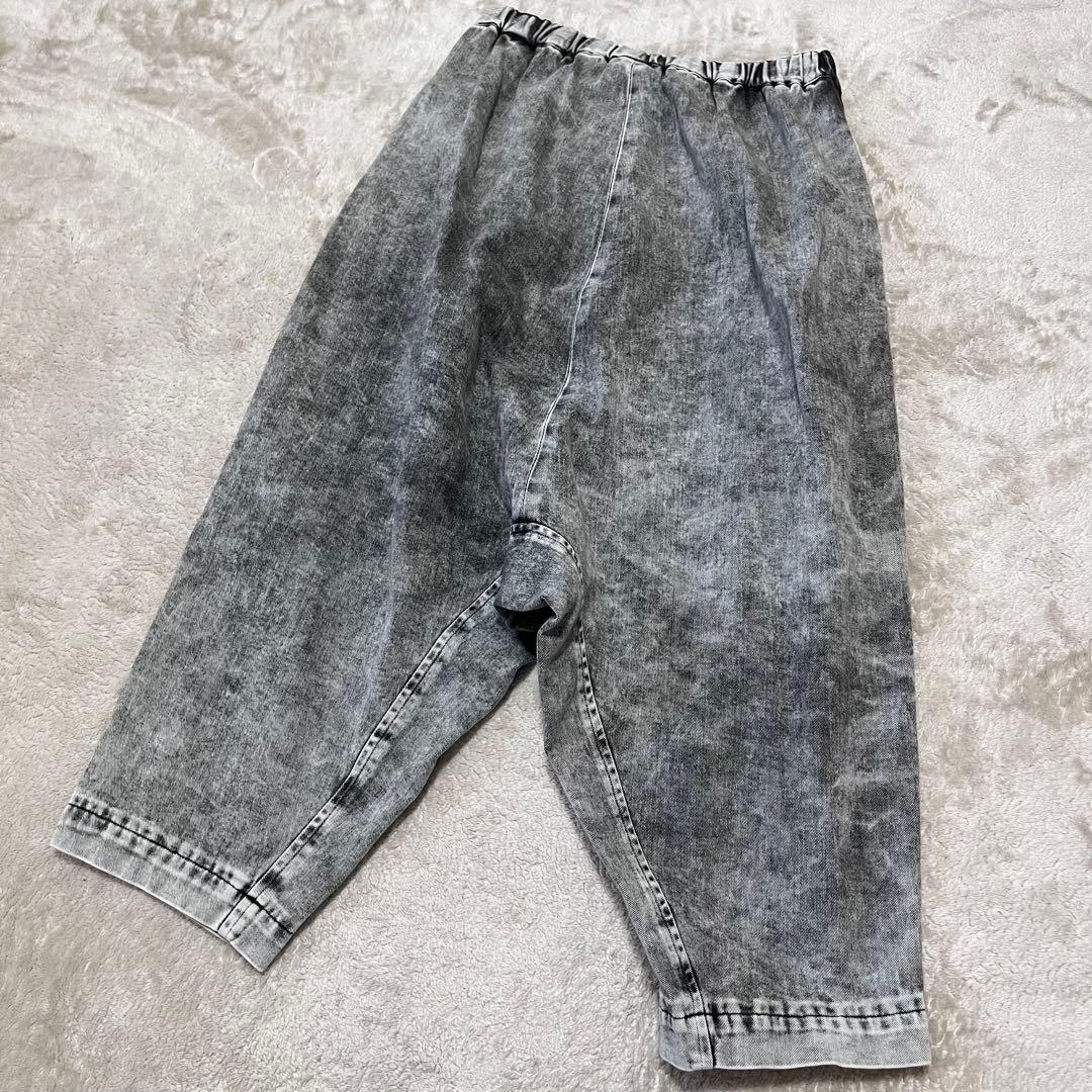 R　 コムデギャルソン　デニム　ヴィンテージ加工　サルエルパンツ