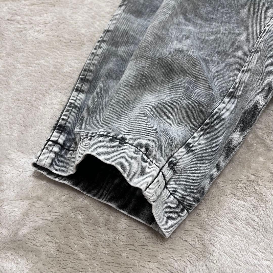 R　 コムデギャルソン　デニム　ヴィンテージ加工　サルエルパンツ