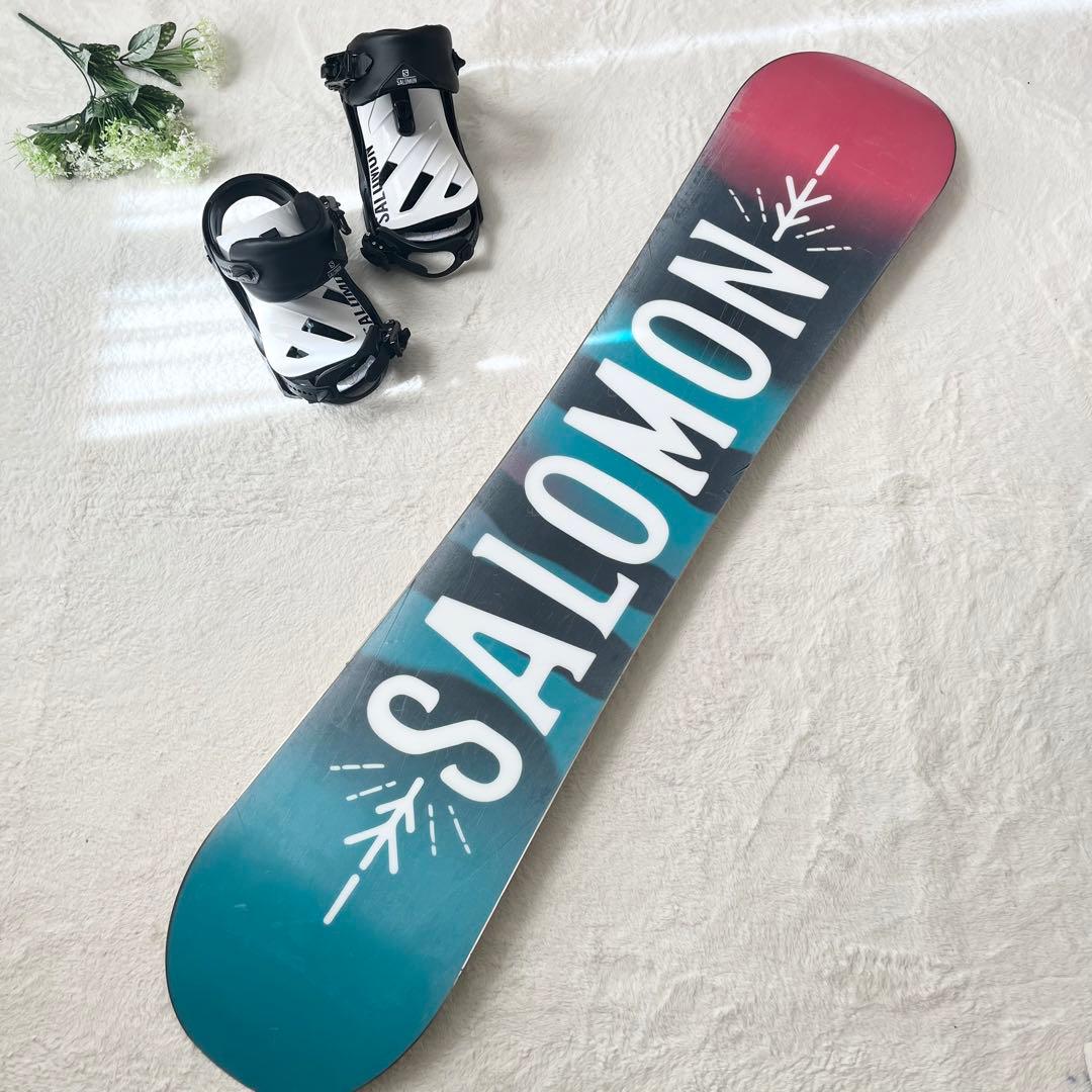 SALOMON LOTUS スノーボード ビンディング ケース付き☆