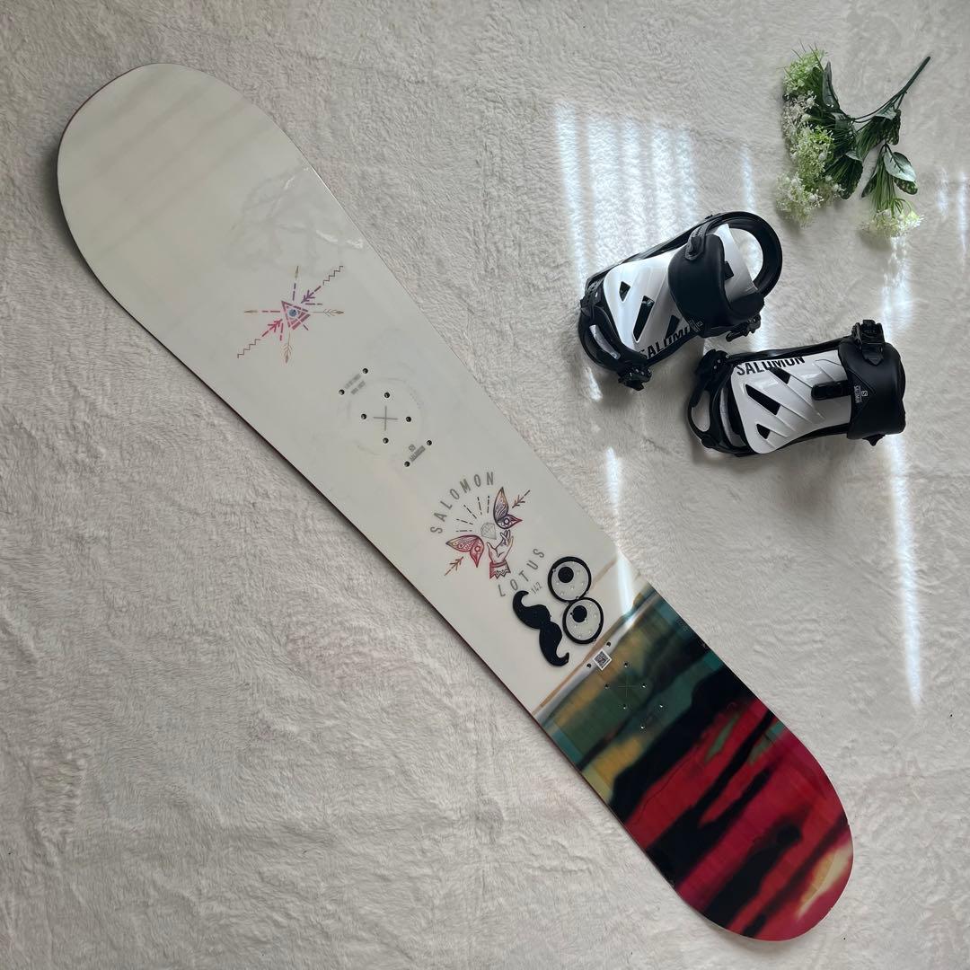 SALOMON LOTUS スノーボード ビンディング ケース付き☆