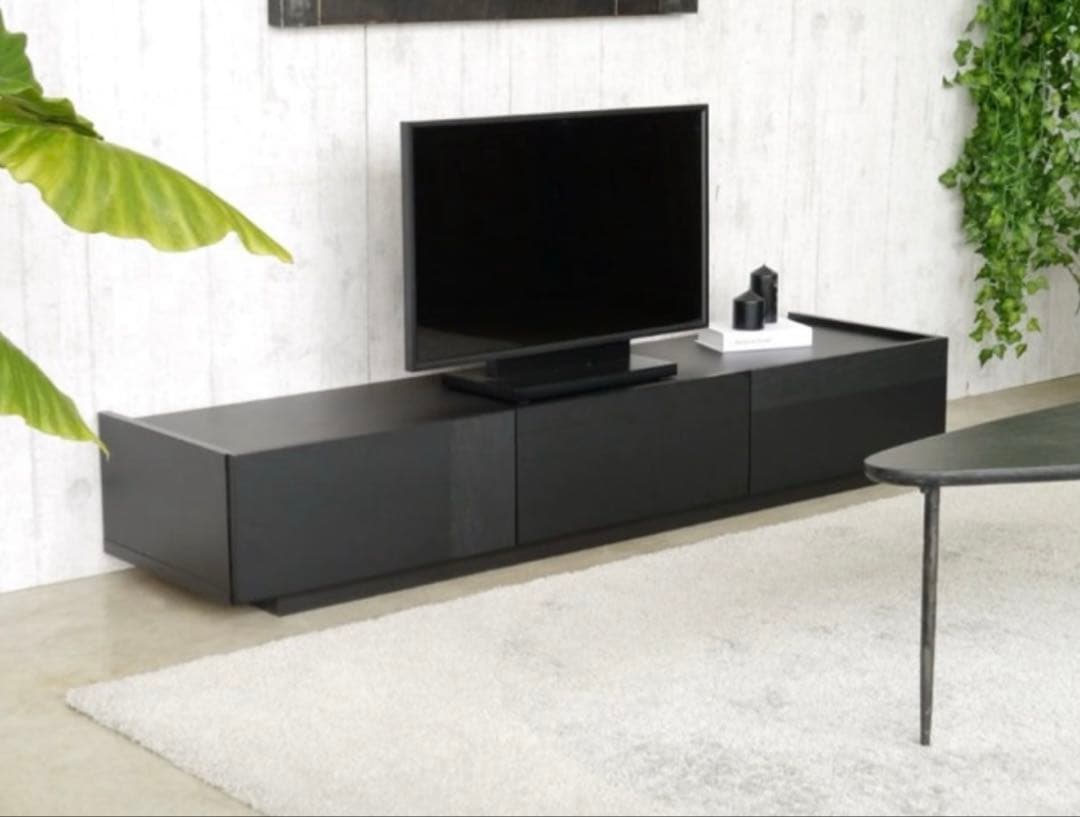 LOWYA テレビ台　ブラック