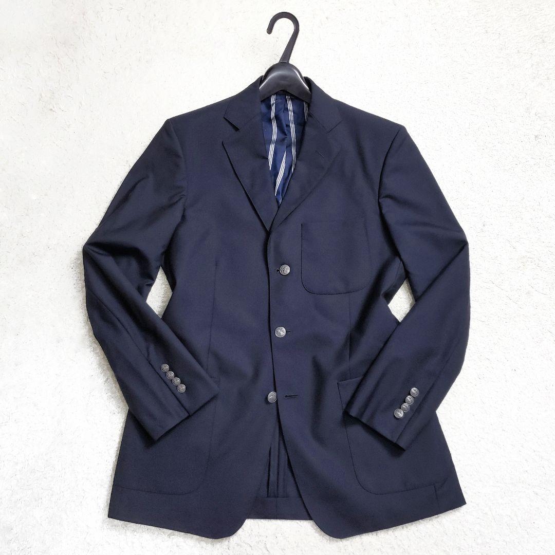 希少✨極美品 ブルックスブラザーズ×ロロピアーナ USA製 3B紺ブレザー L