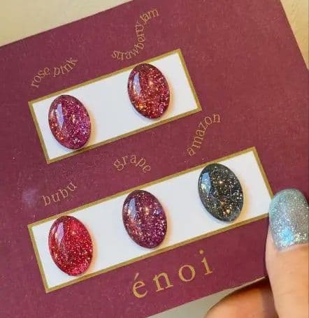 énoi クリスマスコフレ 限定ジェル 5色入り