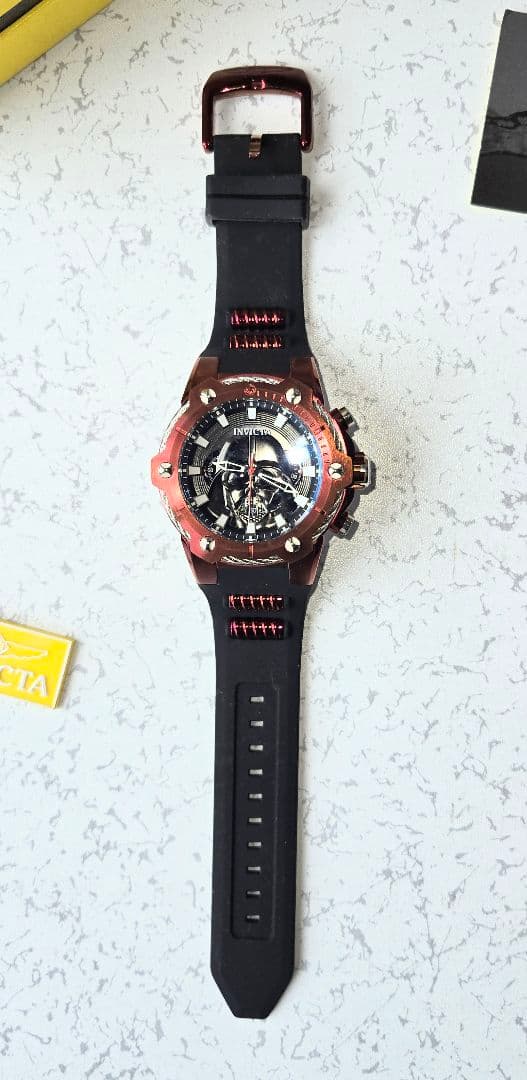 INVICTA StarWarsダース・ベイダー時計&ダース・ベイダー指輪セット