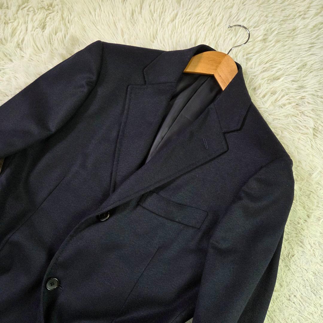 美品 ソブリン×ピアチェンツァ カシミヤ チェスターコート ブラック サイズS