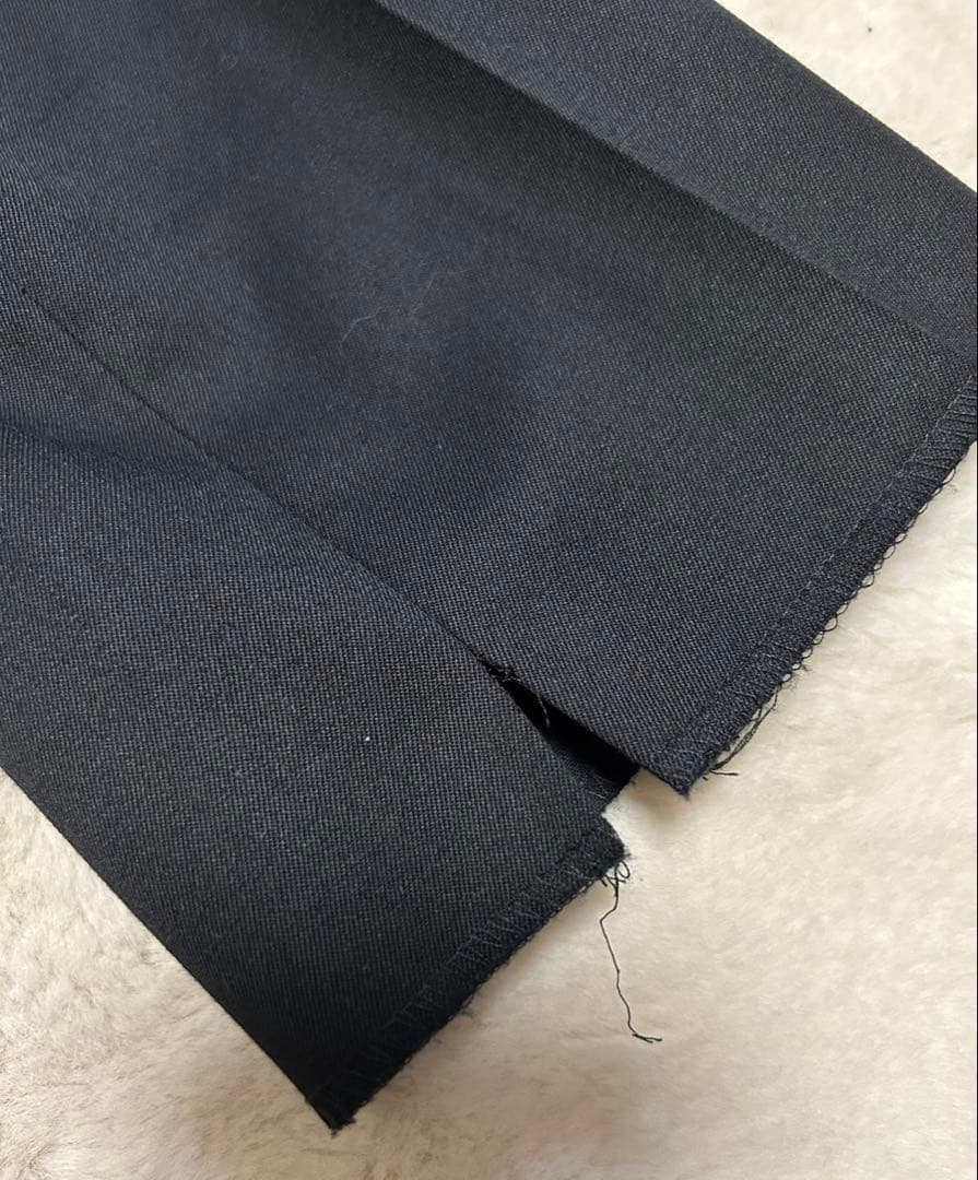 JOHN LAWRENCE SULLIVAN/ウールスキニースラックス /黒