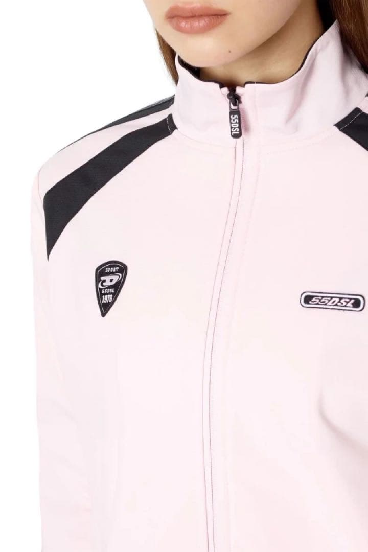 DIESEL 550SL SPORT トラックジャケット　ピンク　セットアップ