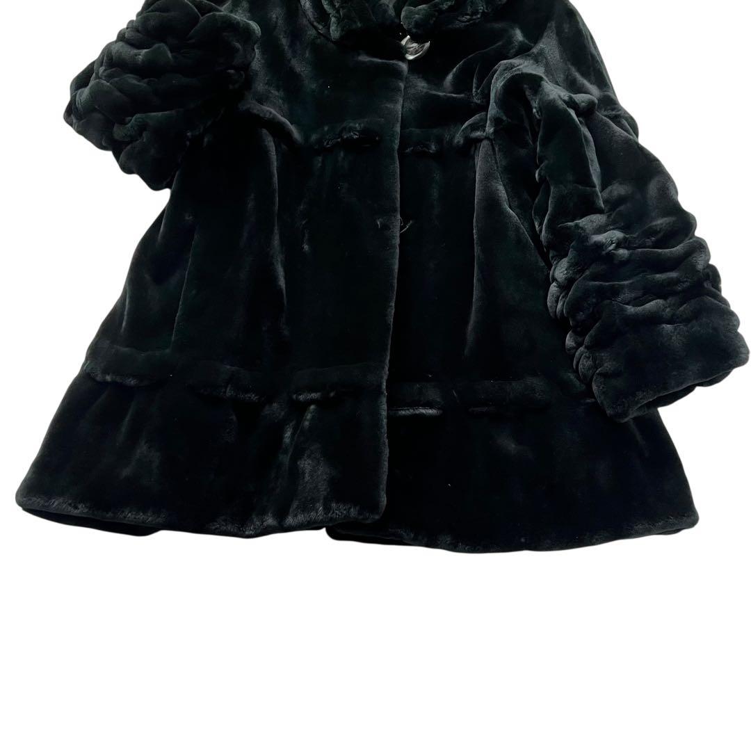 希少デザイン 着丈80cm シェアードミンク サガロイヤル グラマミンク