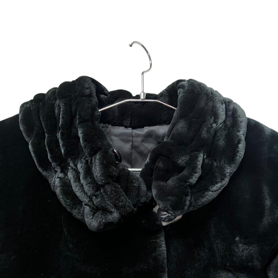 希少デザイン 着丈80cm シェアードミンク サガロイヤル グラマミンク