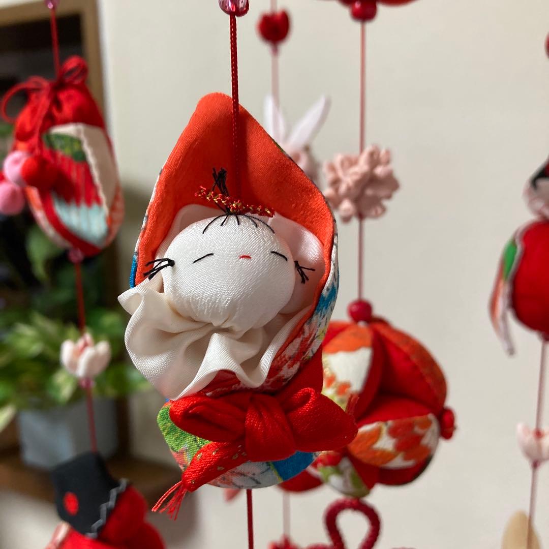 612 吊るし雛　吊るし飾り　お雛様　さげもん