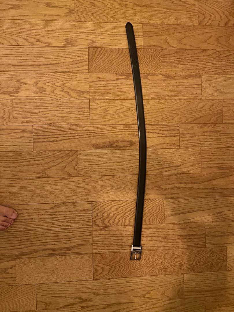 C*マ様 Cartier ブラックレザーベルト