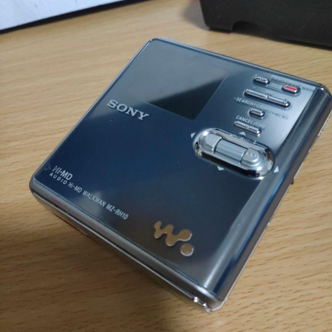 SONY★MZ-RH10 Hi-MDウォークマン★ポータブルMDプレーヤー可動品
