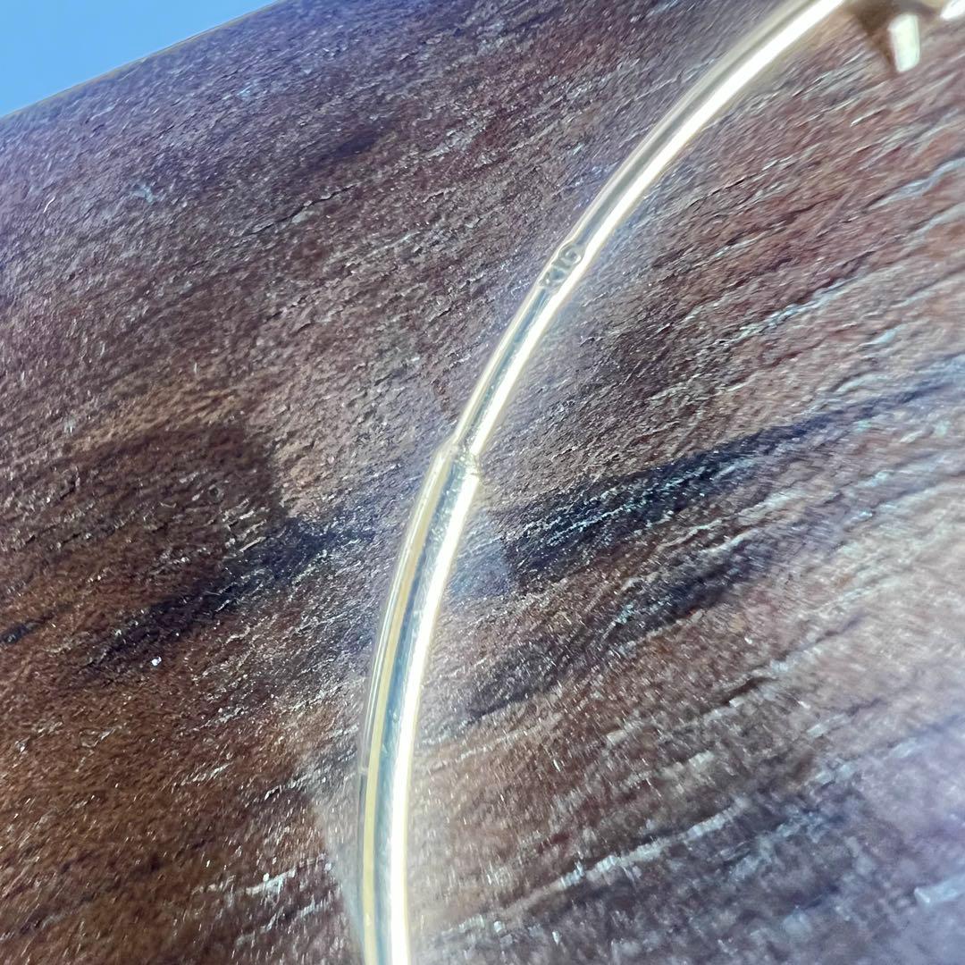 スタージュエリー　フープピアス　K10