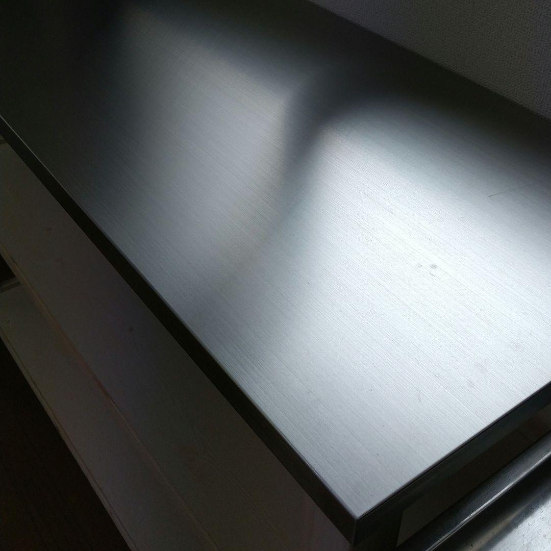 美品 ニトリ シナモ12045WH ワークテーブル ステンレス 調理台 作業台