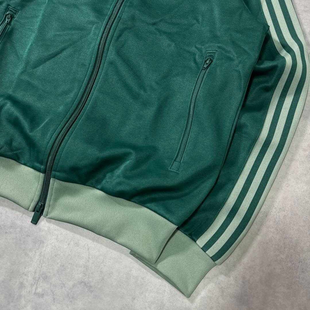 新品 adidas トラックジャケット ベッケンバウアー グリーン L ジャージ
