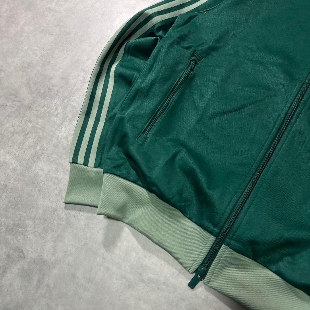 新品 adidas トラックジャケット ベッケンバウアー グリーン L ジャージ