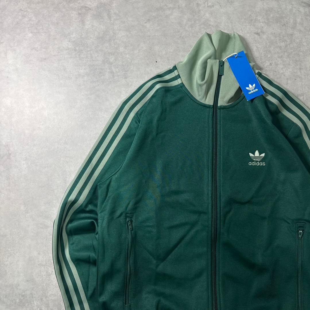 新品 adidas トラックジャケット ベッケンバウアー グリーン L ジャージ